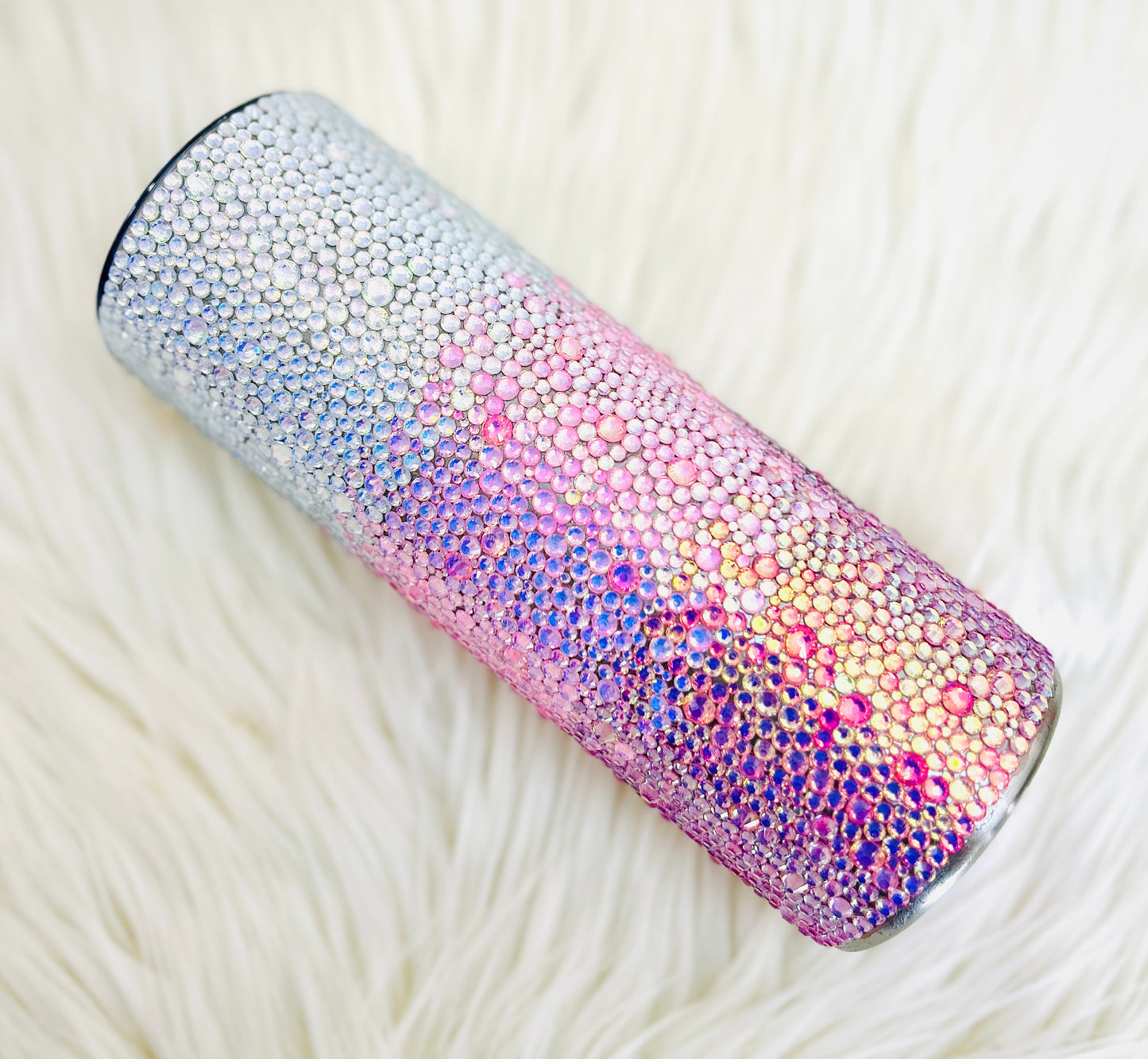 Blessed Tumbler (Pink & White)