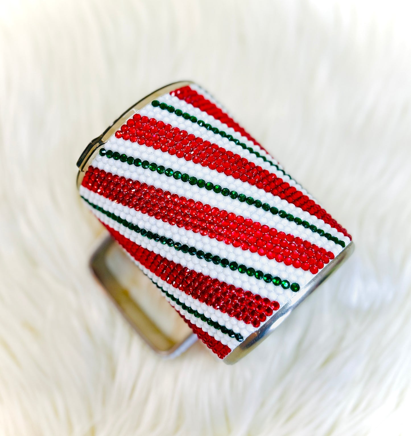 Candy Cane Bling Coffee Mug